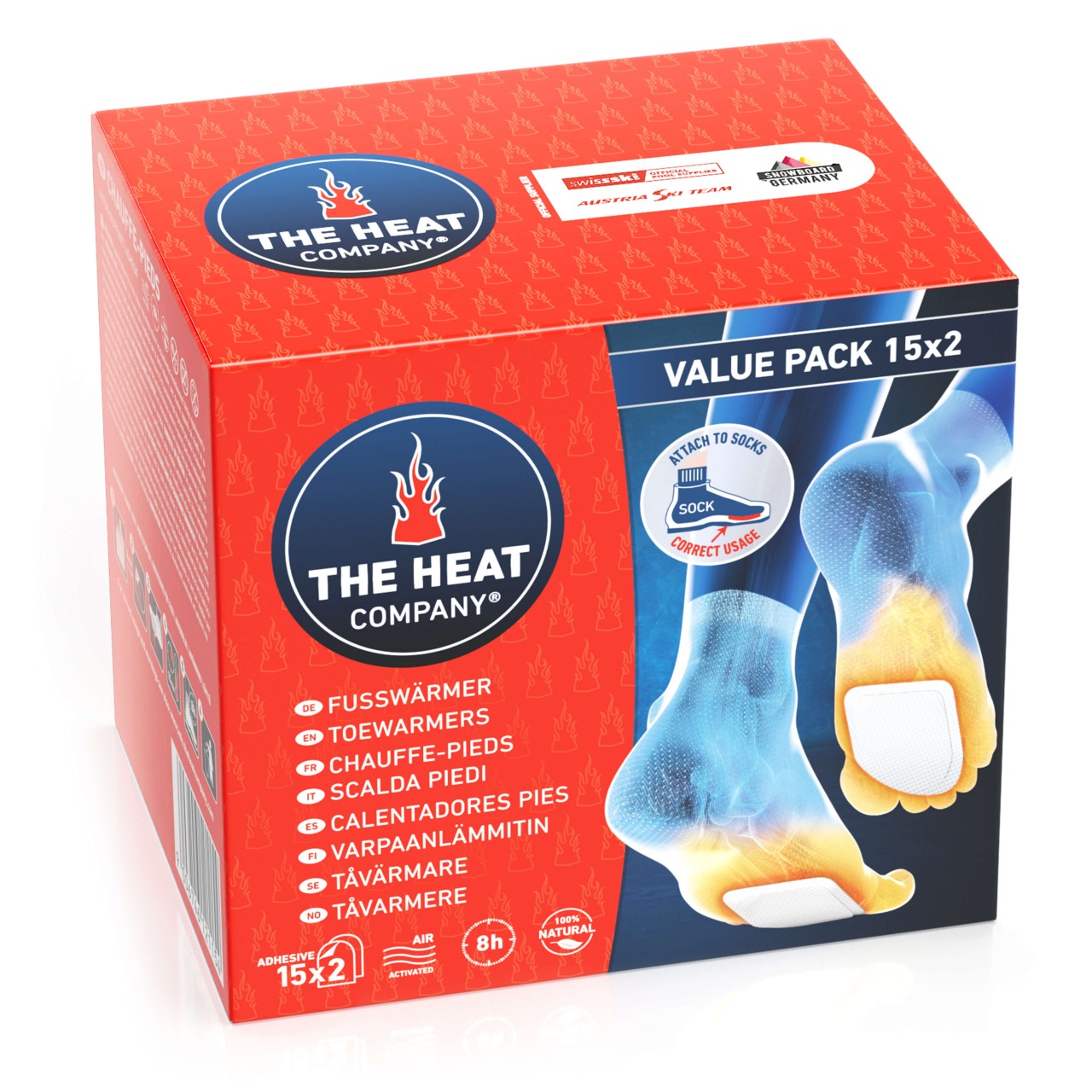 Fusswärmer Value Pack 8 STUNDEN WÄRME