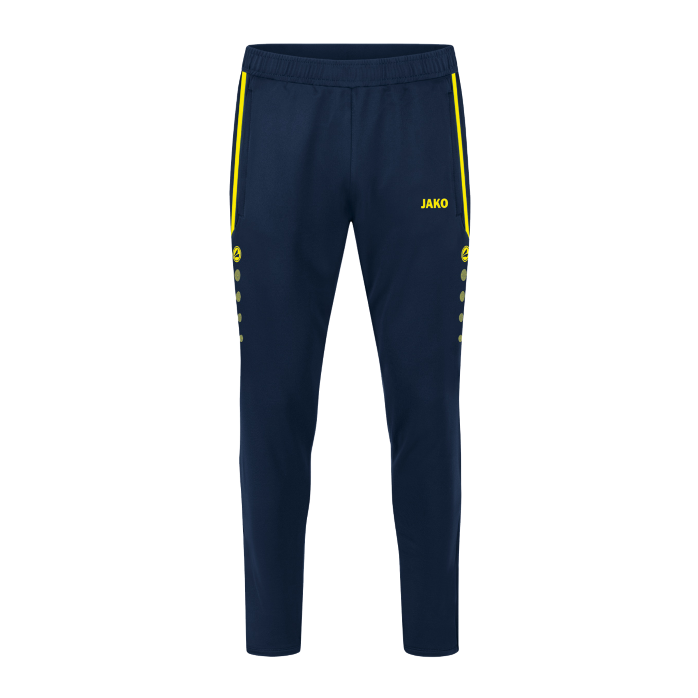 JAKO Allround Trainingshose Kids Blau Gelb F904