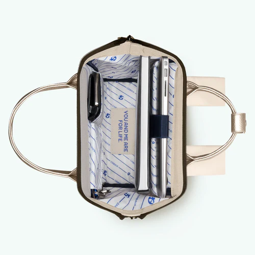 Adventurer Small Alger Beige Backpack