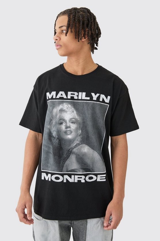 Oversized Marilyn M License T-shirt