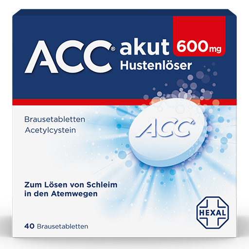 ACC akut 600 Brausetabletten  40 St  Brausetabletten