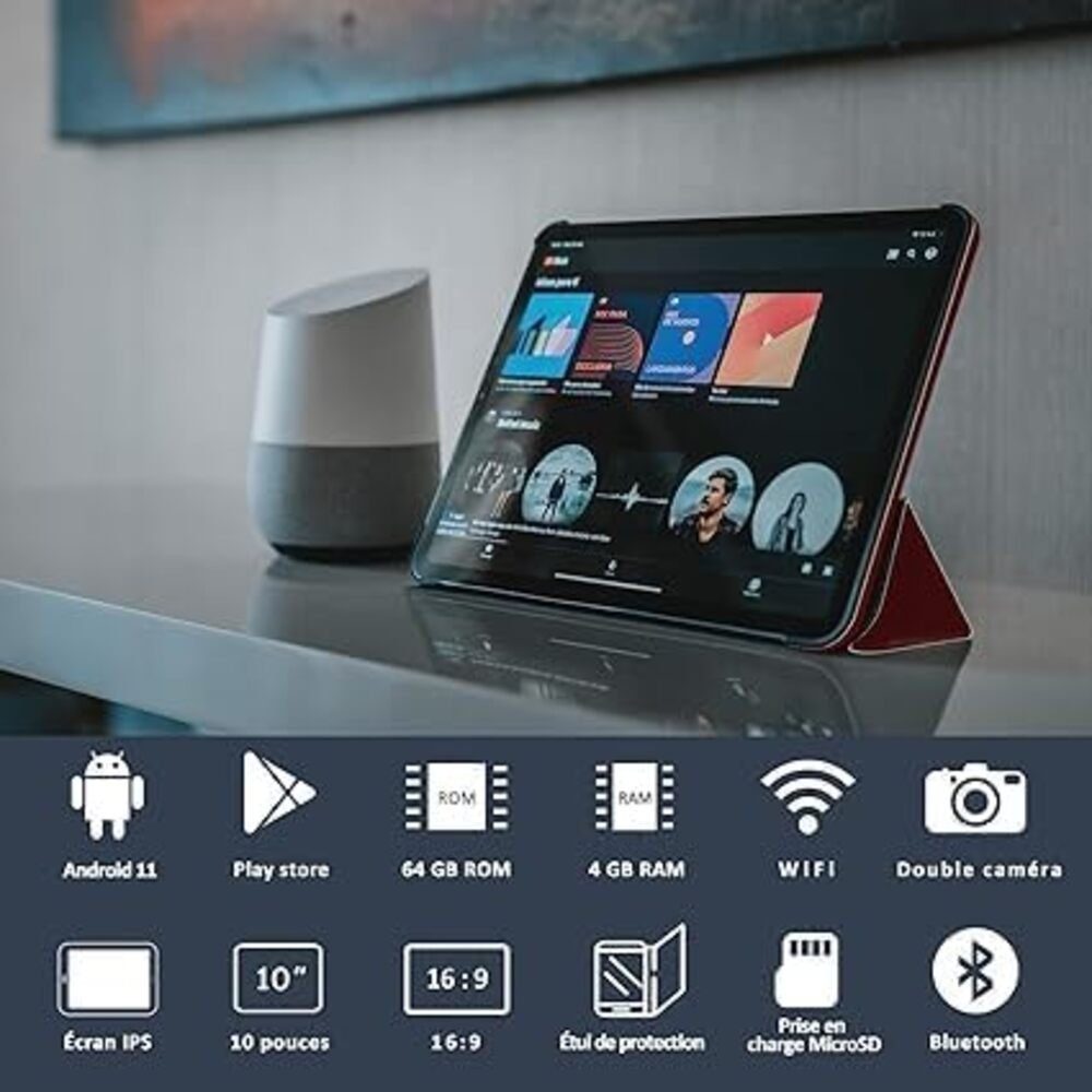 GOODTEL 4GB RAM mit 8 Kernen Dual-Kamera 5+8MP Tablet (12