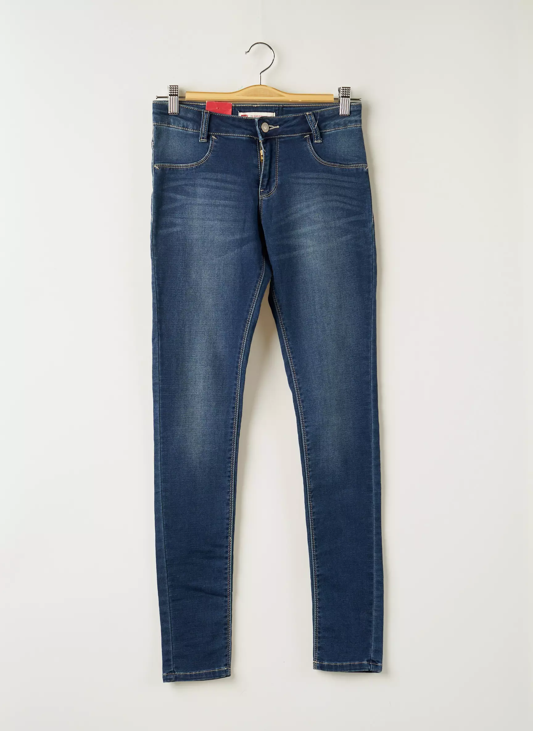 Levis Jeans Coupe Slim Garcon couleur bleu