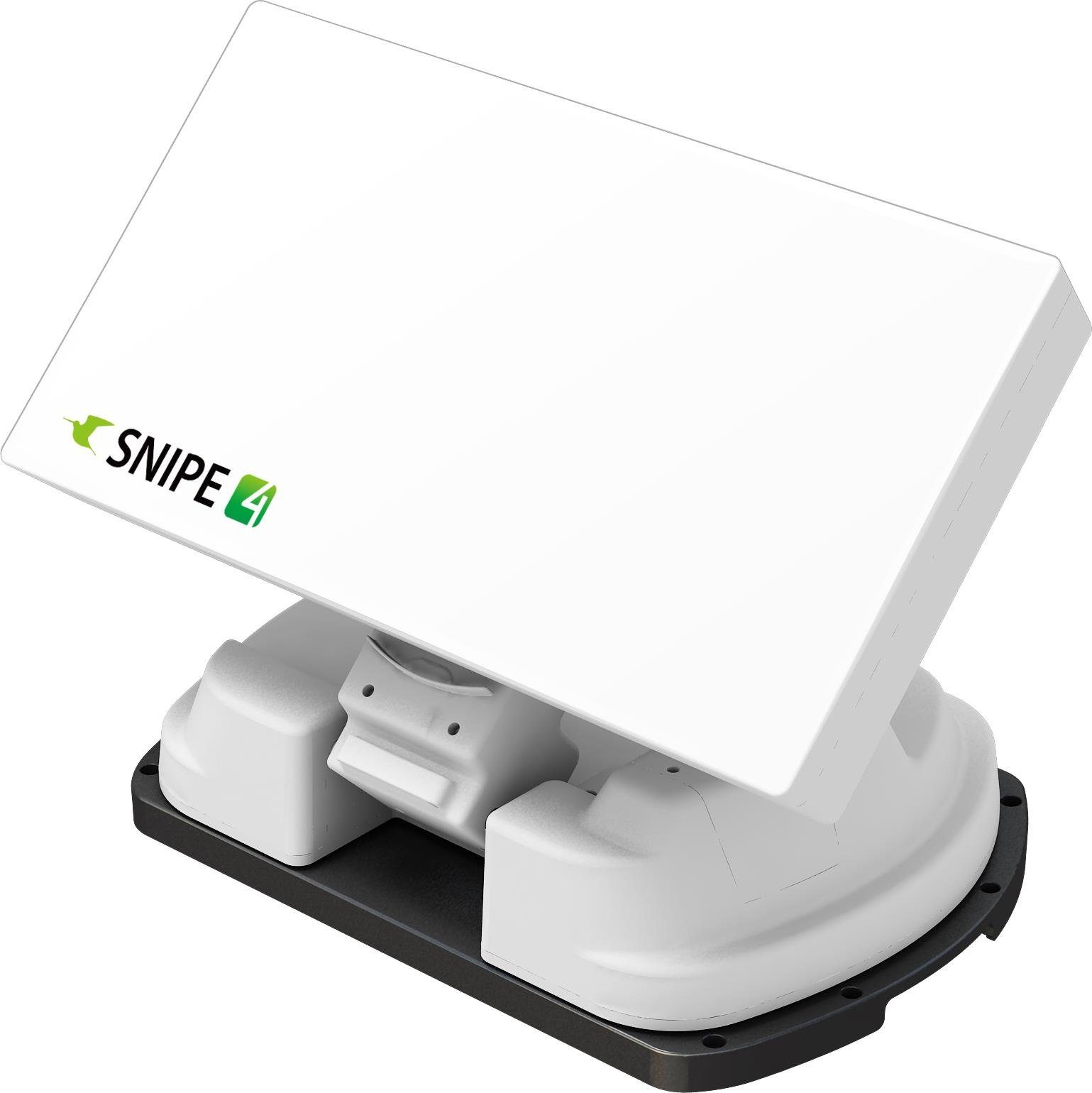 Selfsat Selfsat SNIPE 4 - Twin - Mit BT Fernbedienung und iOS / Android Steue Camping Sat-Anlage