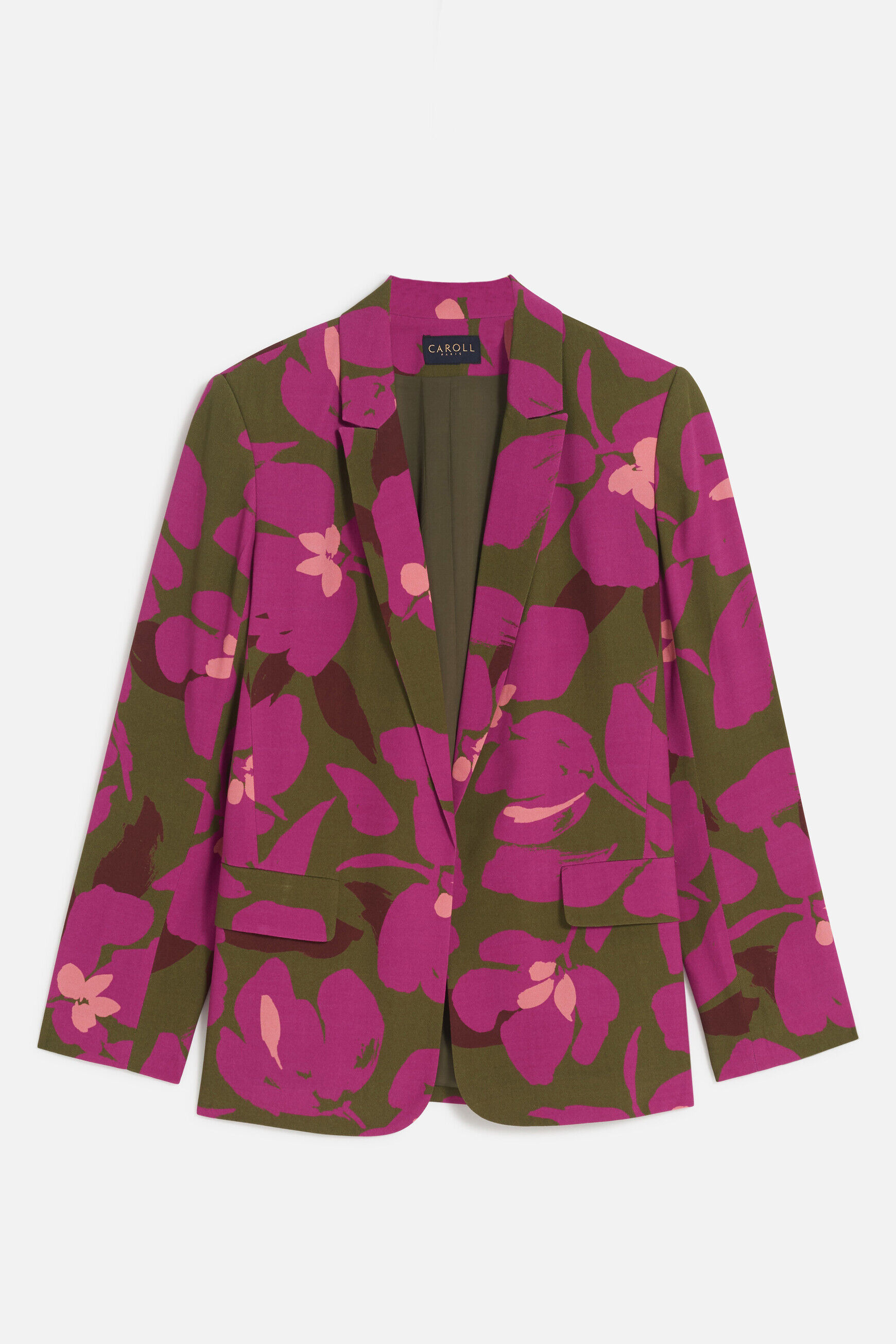 Blazer vthais vert olive femme