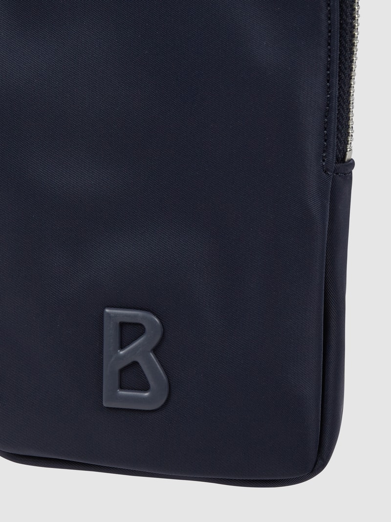Handytasche mit Logo Modell 'Verbier Play Johanna' in marineblau