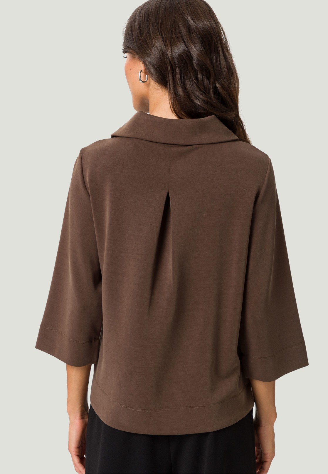 Sweatshirt aus softem Modal Mix