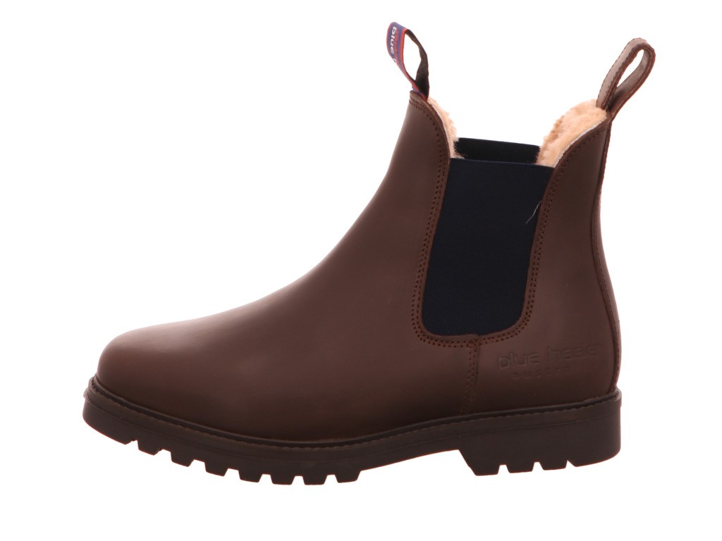 BLUE HEELER Schnür-Stiefeletten braun Jackaroo