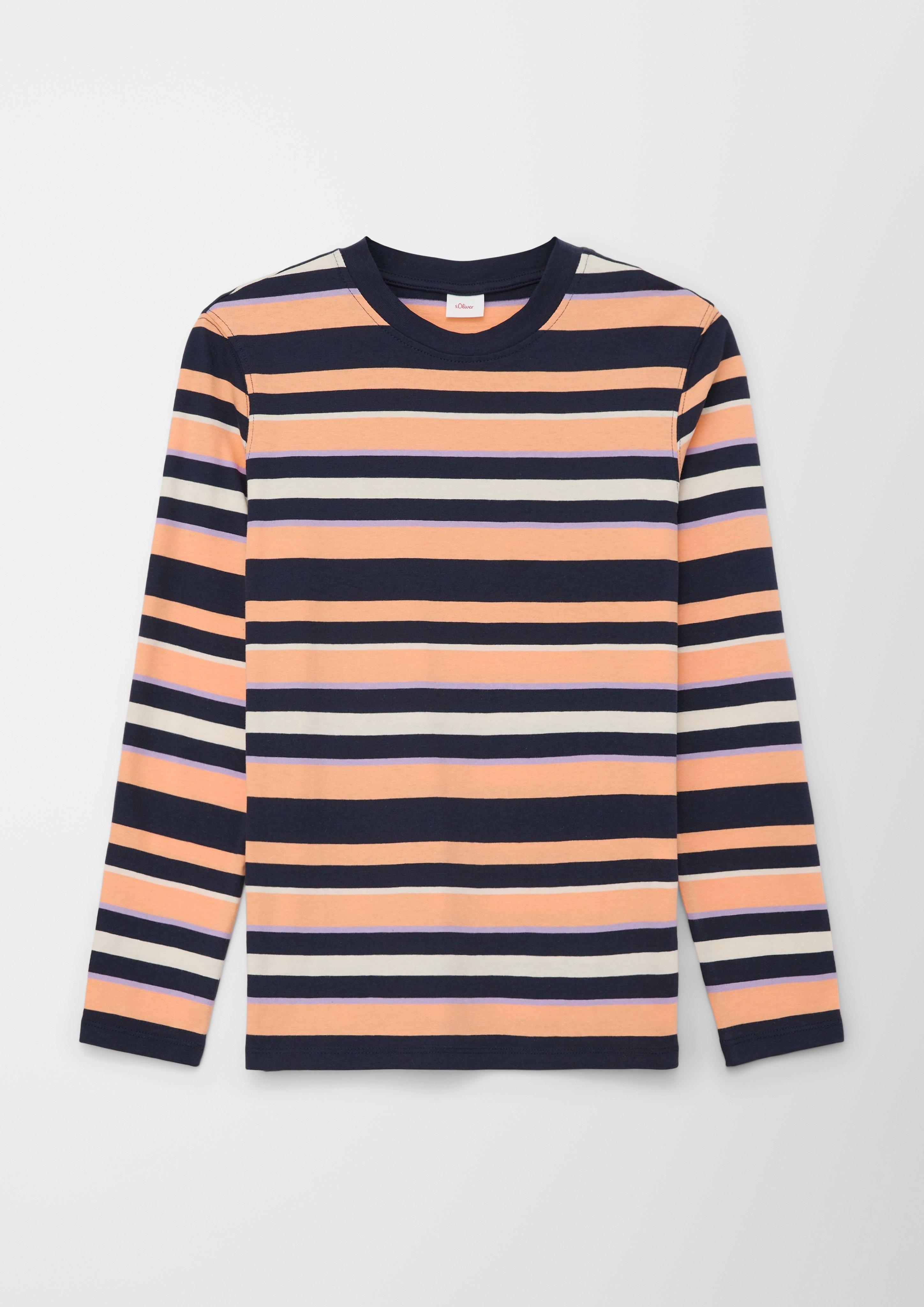 Longsleeve mit Streifen  2119791-59G3