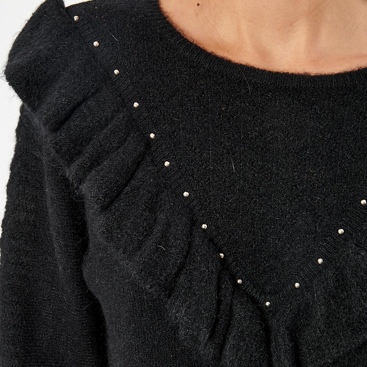 BLAKE  Pull noir femme