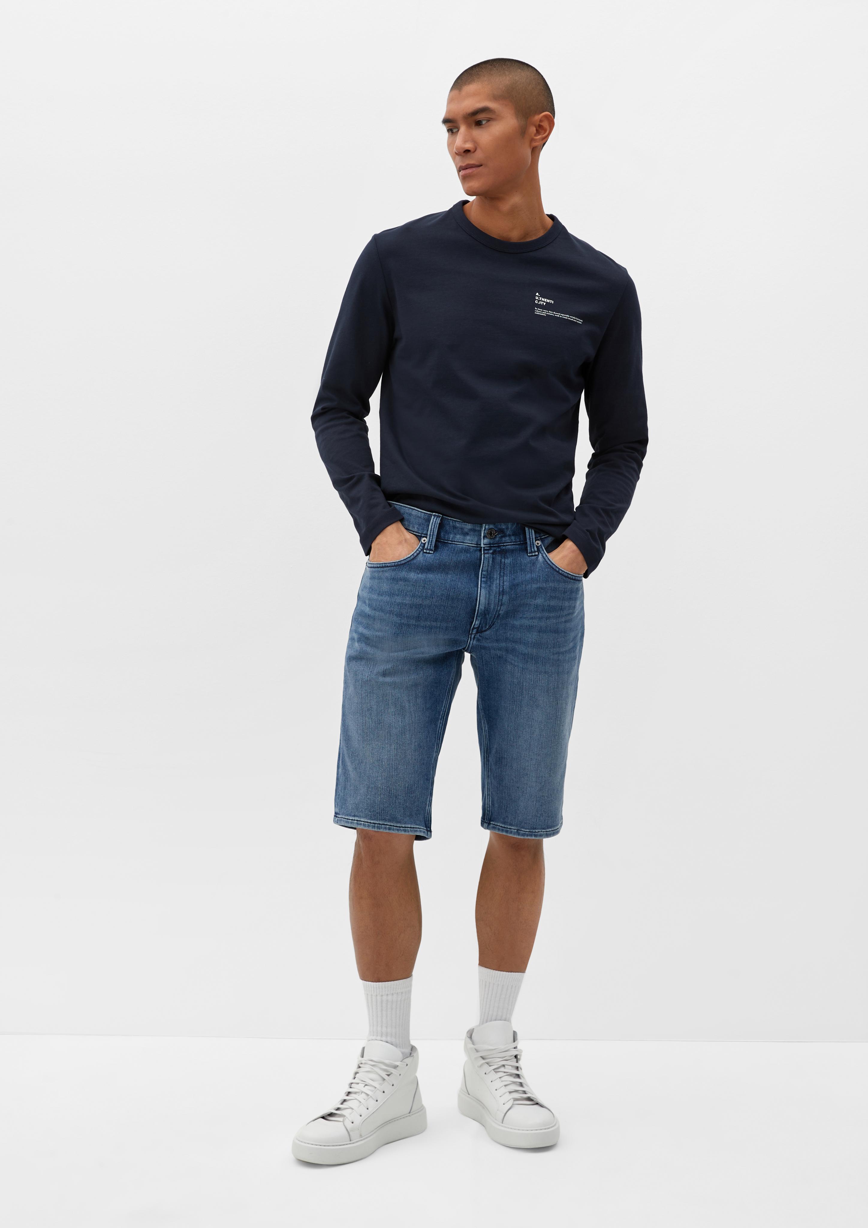 Jeans-Shorts / Regular Fit / Mid Rise / Straight Leg  2132890-55Z4