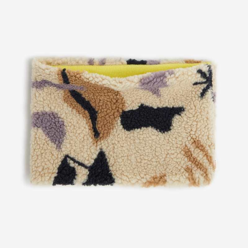 Snood sherpa bébé garçon à imprimés blanc Catimini