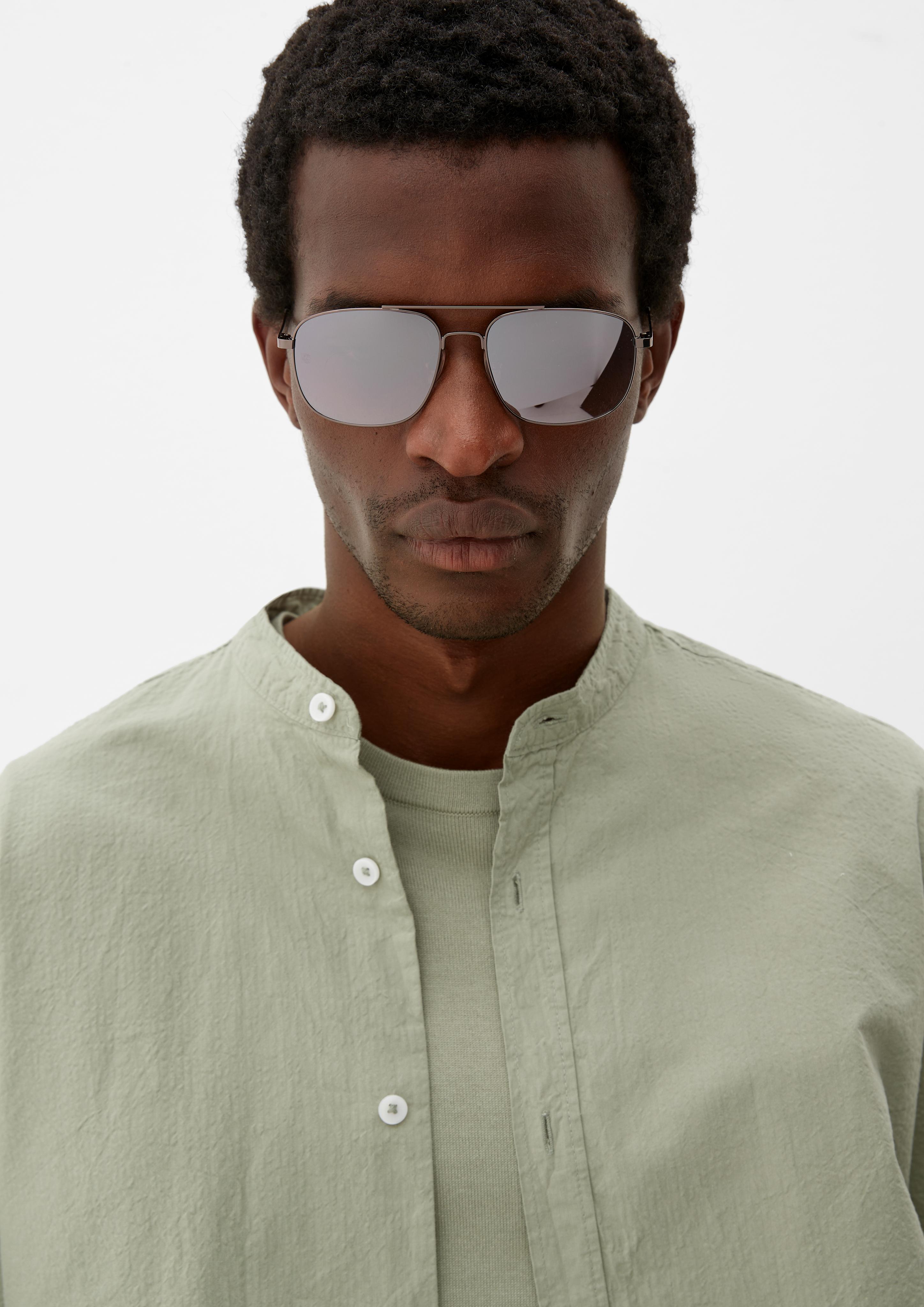 Sonnenbrille mit Edelstahl-Fassung  6008486-800