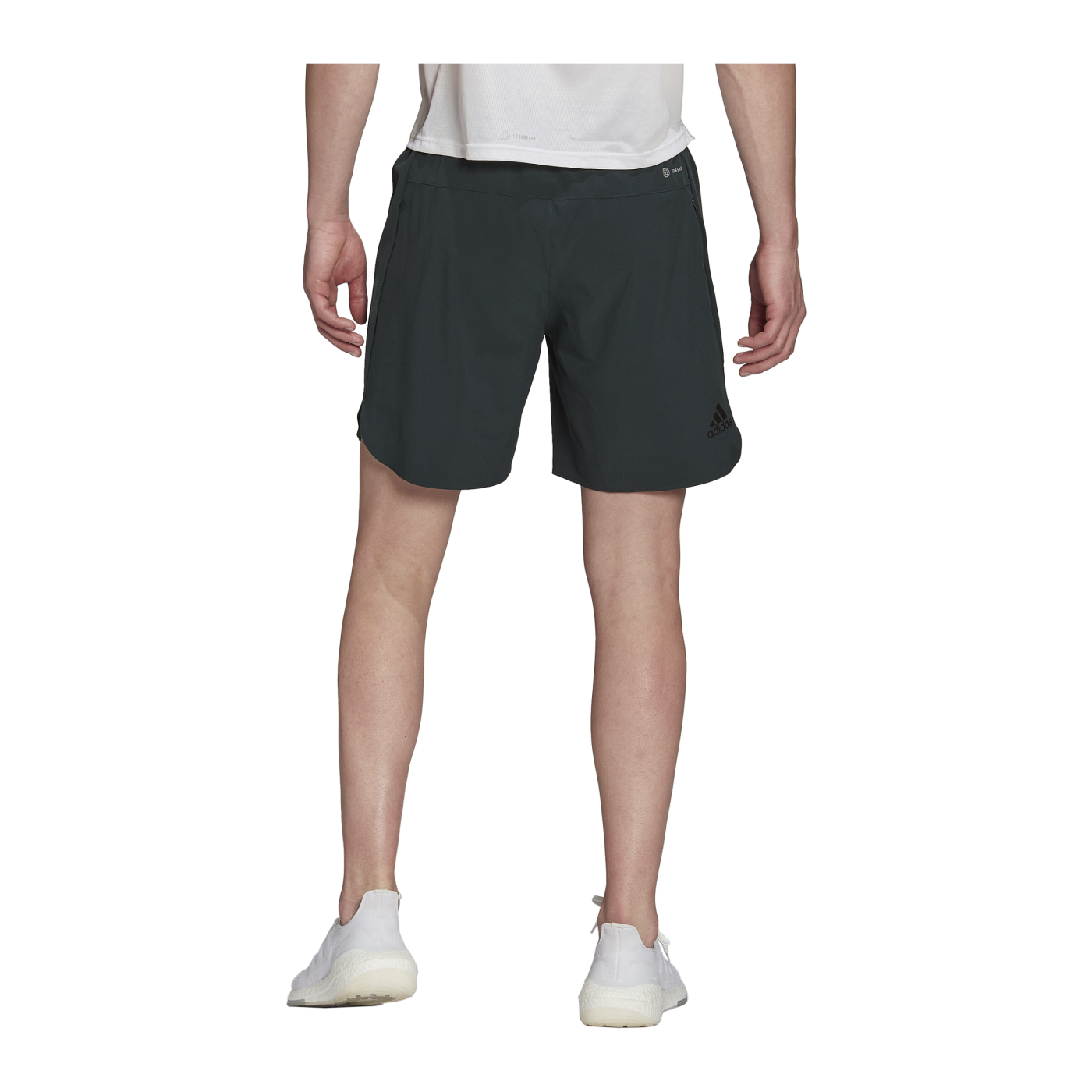adidas RN 3B Short Running Grün