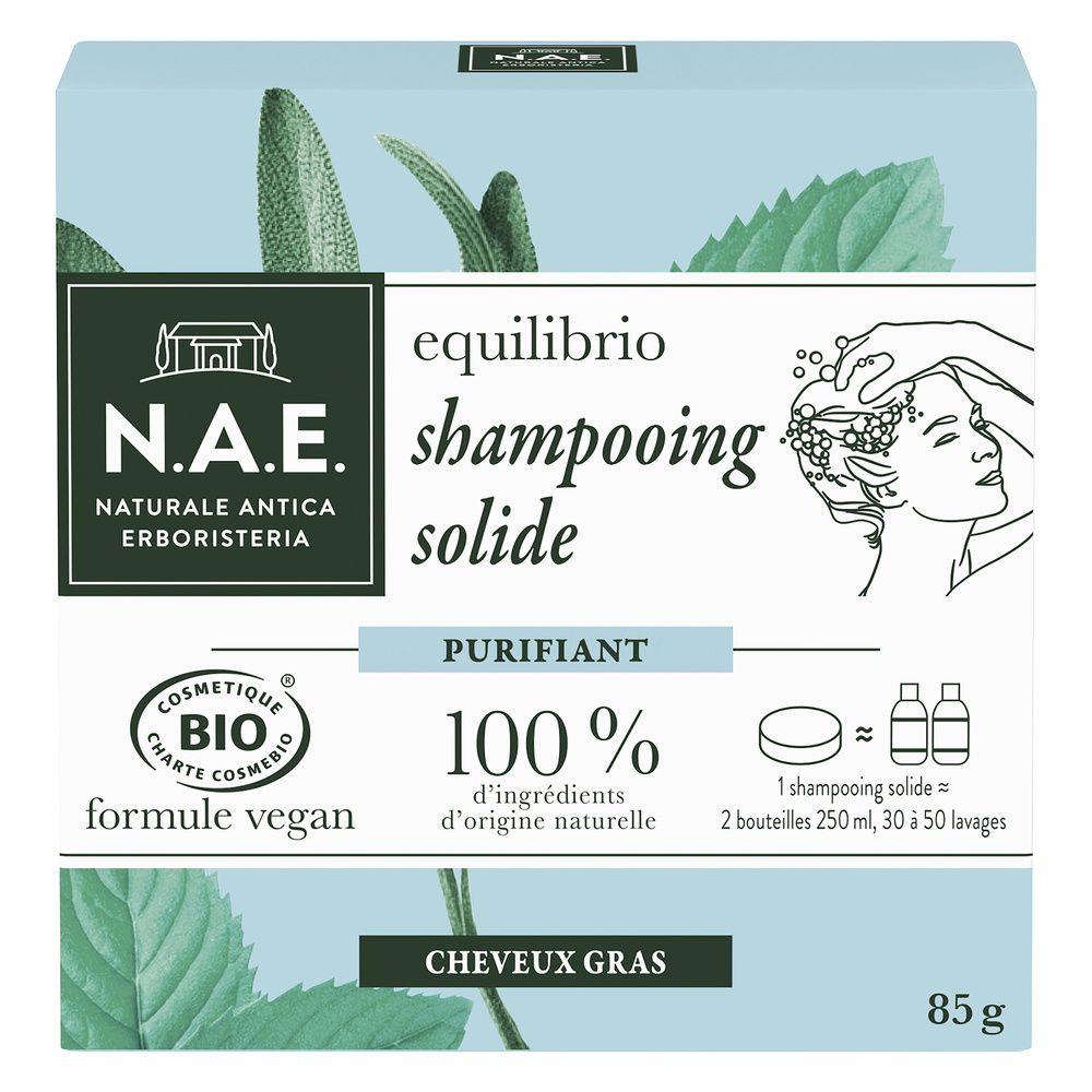 N.A.E. N.A.E. SHAMPOOING BIO Solide Purifiant Shampooing solide