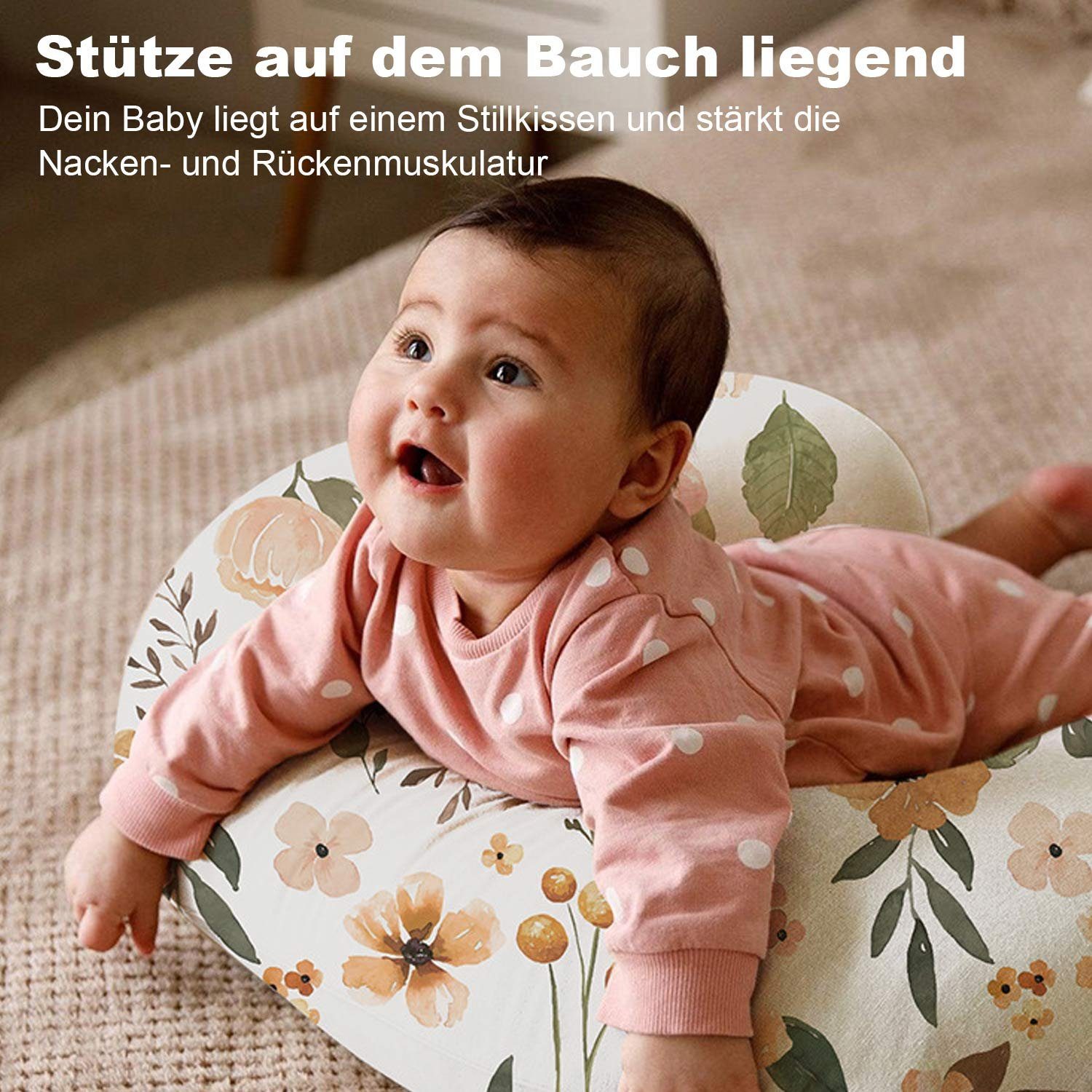 TOPMELON Stillkissen Ergonomisches Stillen Stillkissen und Positionierer