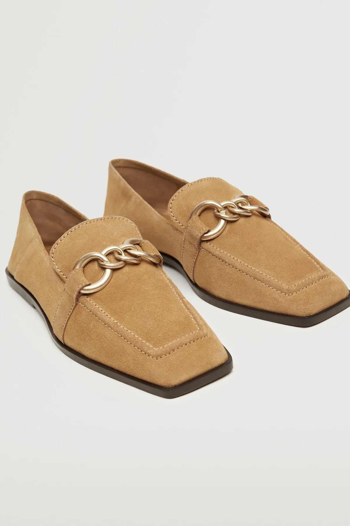 MANGO  Braune klassische Damenschuhe 27062507