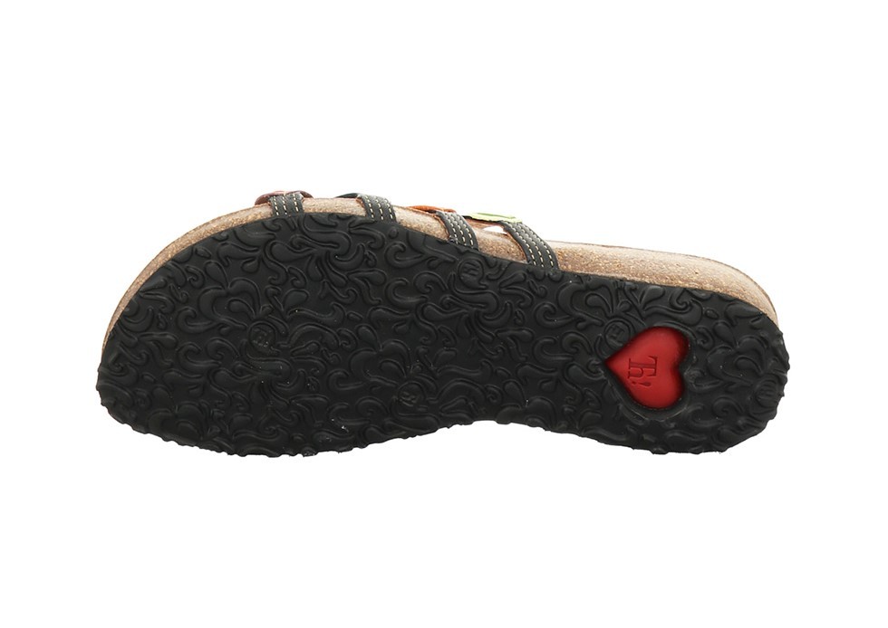 THINK Komfort Sandalen schwarz
