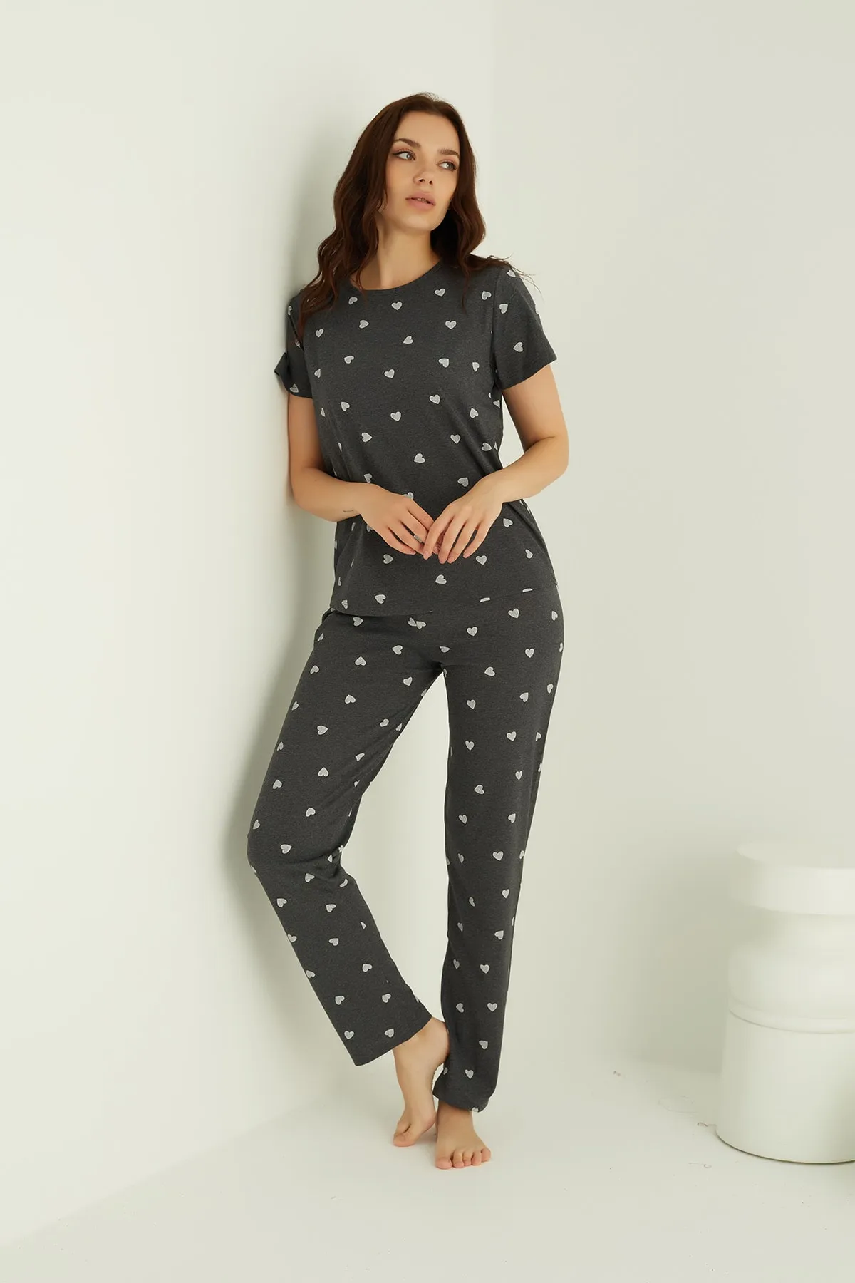 ELİTOL  Pyjama-Set aus Baumwolle