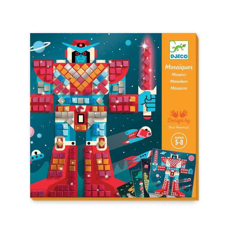 Coffret mosaïques Space battle Djeco