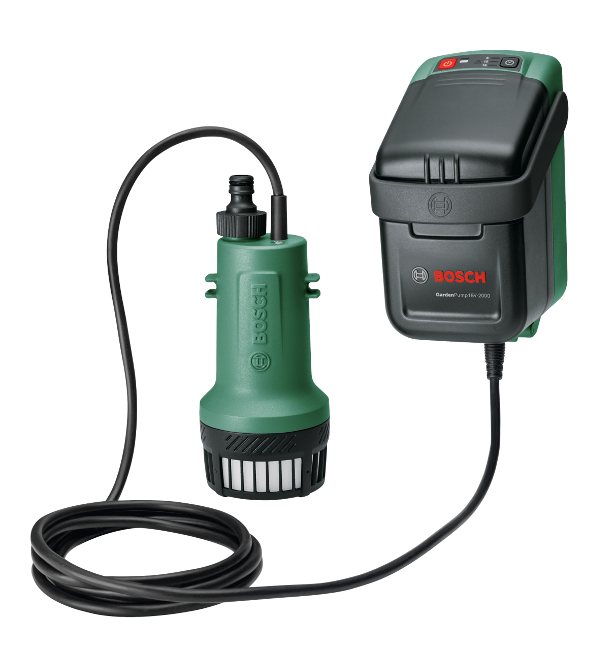 GardenPump 18V-2000 - 1 x 2,5-Ah-Akku | Ladegerät