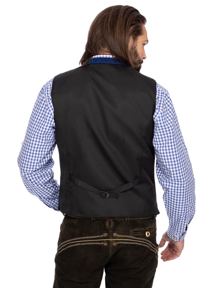 MADDOX Samtweste EDGAR in blau günstig kaufen