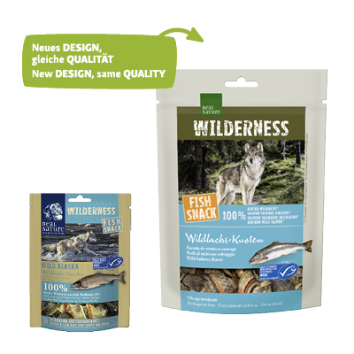 REAL NATURE Snacks REAL NATURE WILDERNESS Fish Snack 70g Wild Alaska, Wild Alaska (Wildlachs-Knoten)