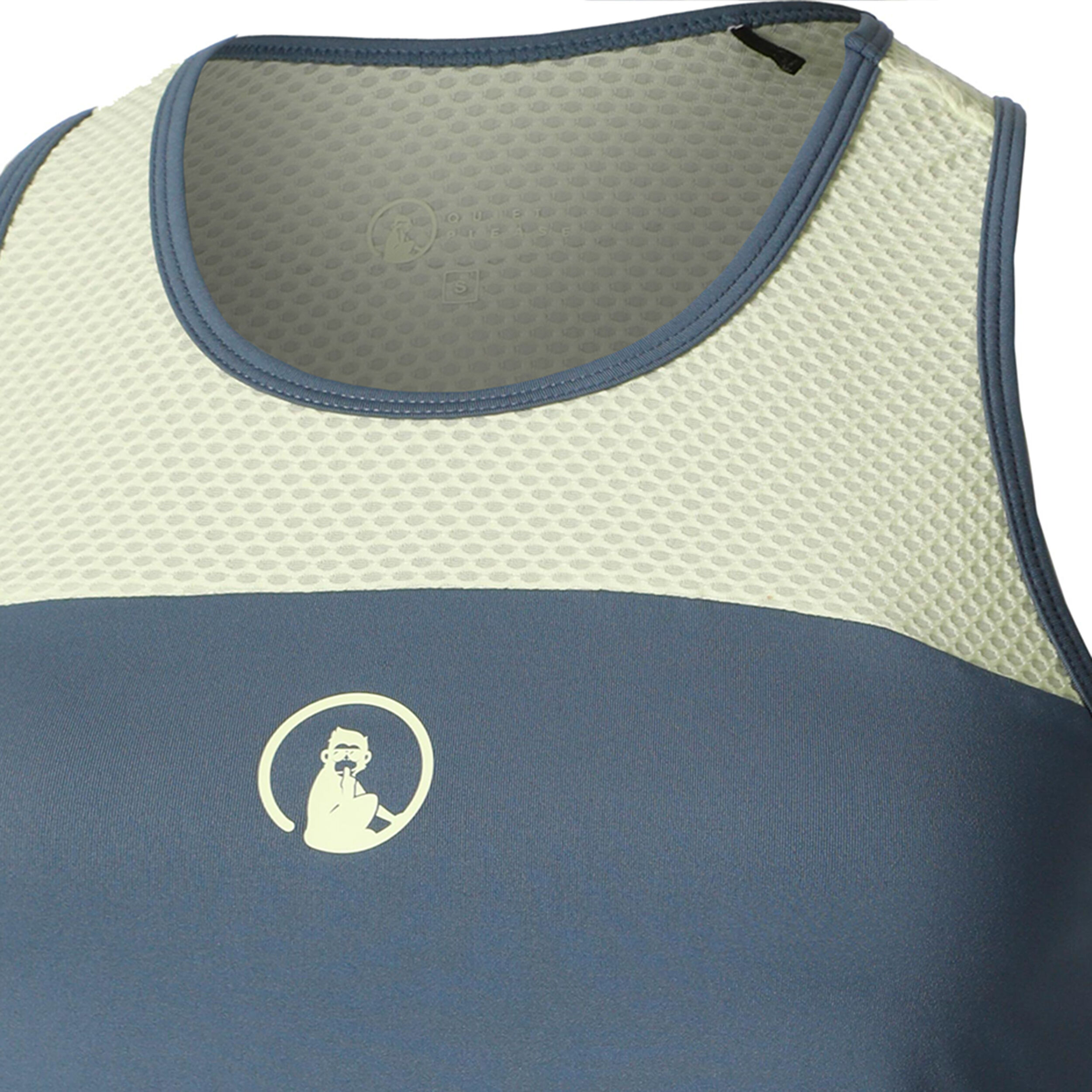 Perspectives Racerback Tank-Top Damen - Blau