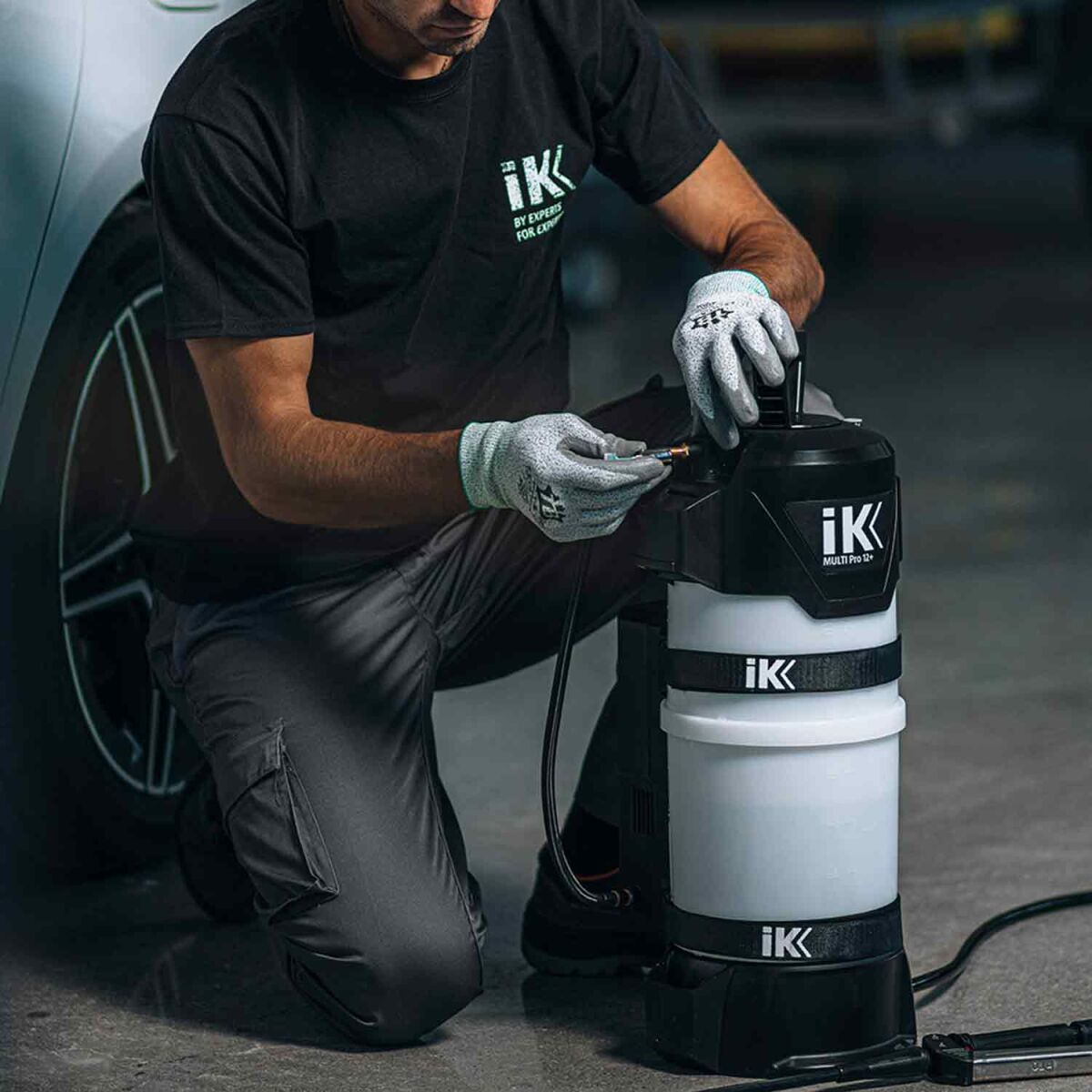 IK e Multi Pro 12 - 8 Liter incl. Kompressor & Akku