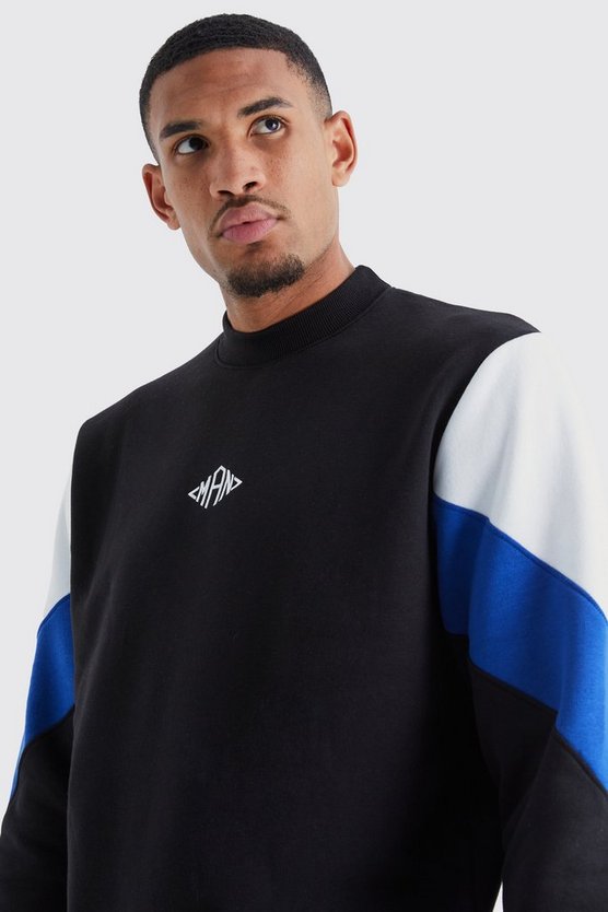 Tall Man Colorblock Sweatshirt