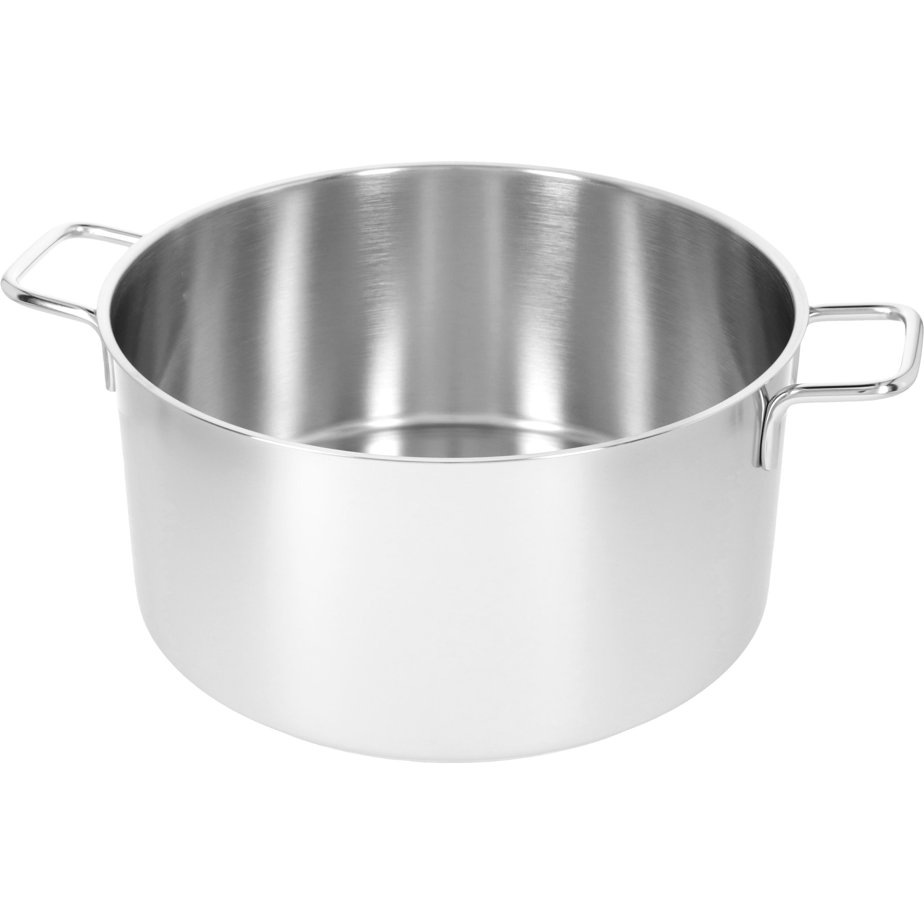 Bratentopf ohne Deckel 28 cm, 18/10 Edelstahl