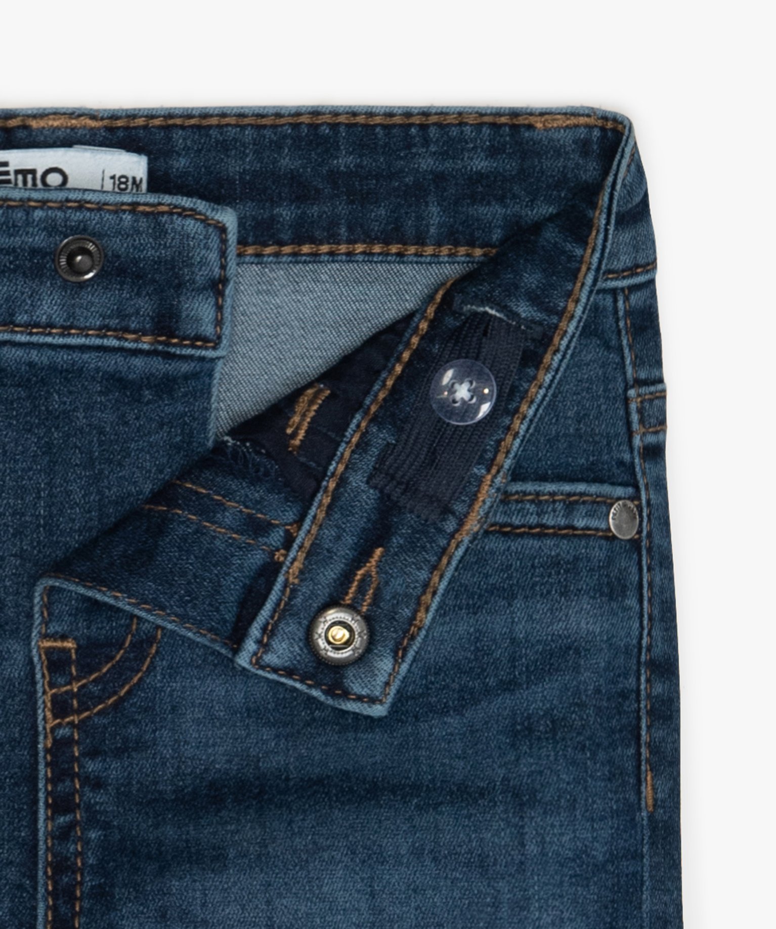 Jean bébé Garçon coupe slim denim | GEMO