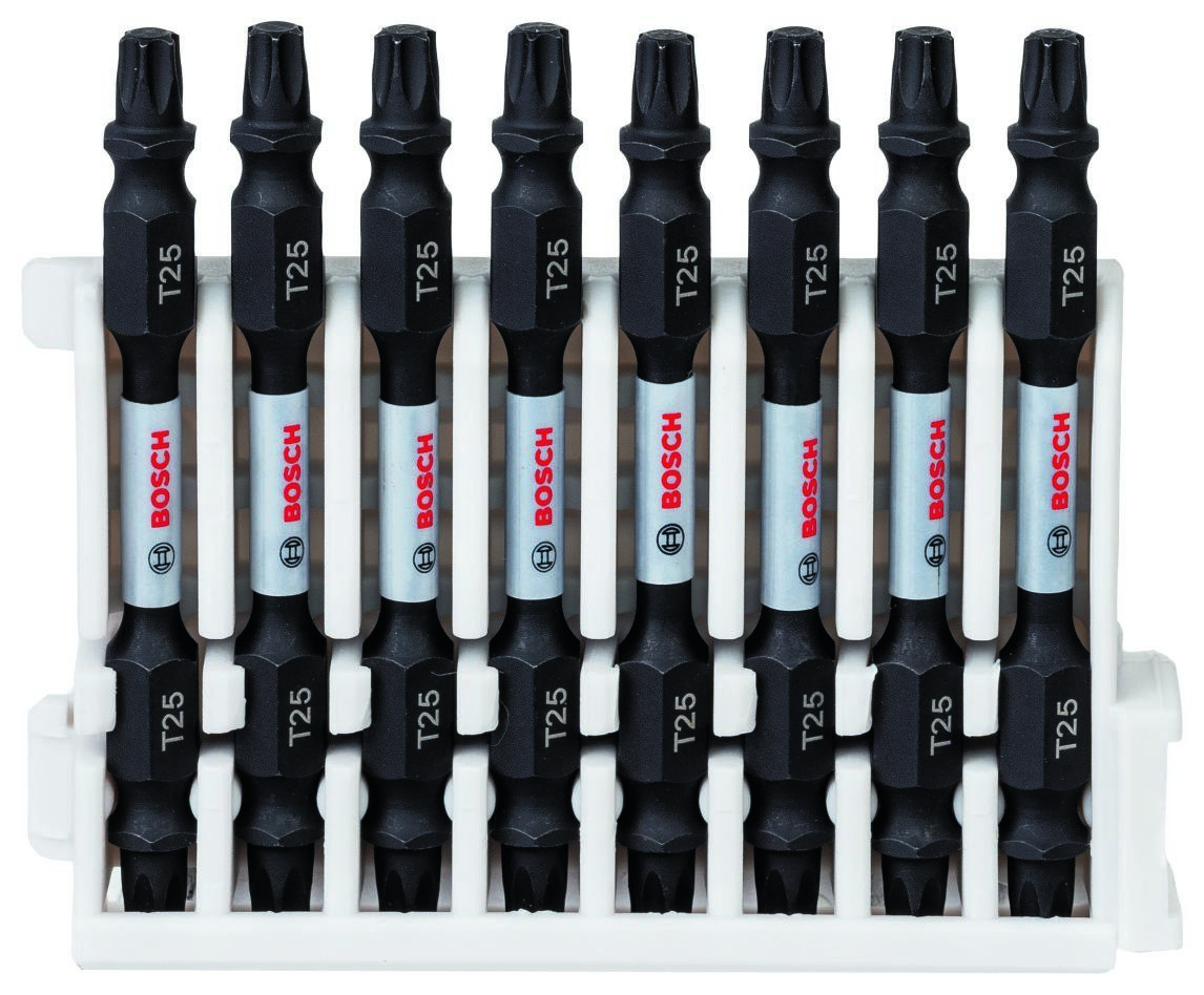 „Bosch Blue“ priedai 2608522340 Pakuotės smūgio kontrolės antgaliai, 8 dalių