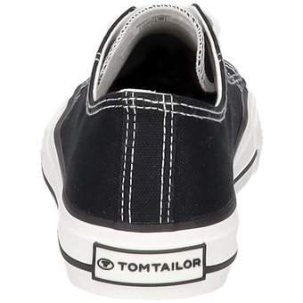 Tom Tailor Sneaker in schwarz