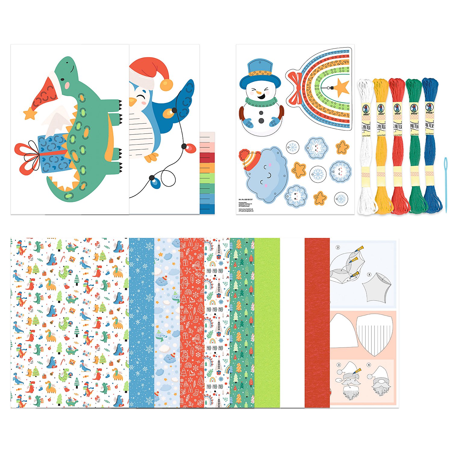 Ursus Papier-Bastel-Set 