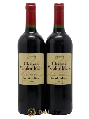 Château Moulin Riche  2011 - Lot de 2 Bouteilles