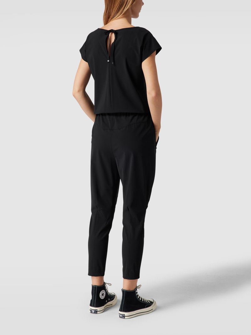 Jumpsuit mit seitlichen Eingrifftaschen Modell GIRA JUMPY in schwarz