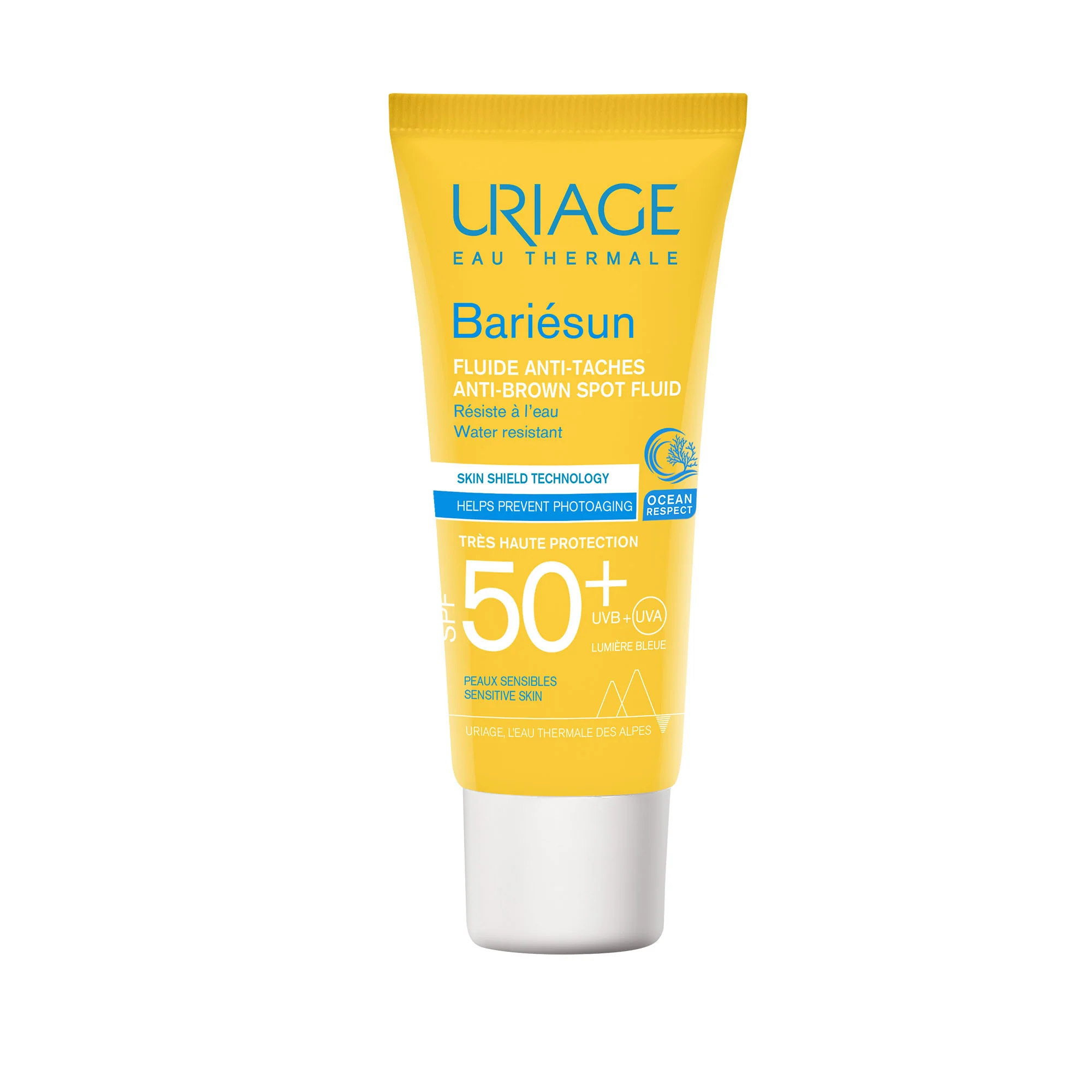 BARIESUN Anti-Blemish Fluid SPF50+ - Korkeasuojainen aurinkovoide kasvoille.
