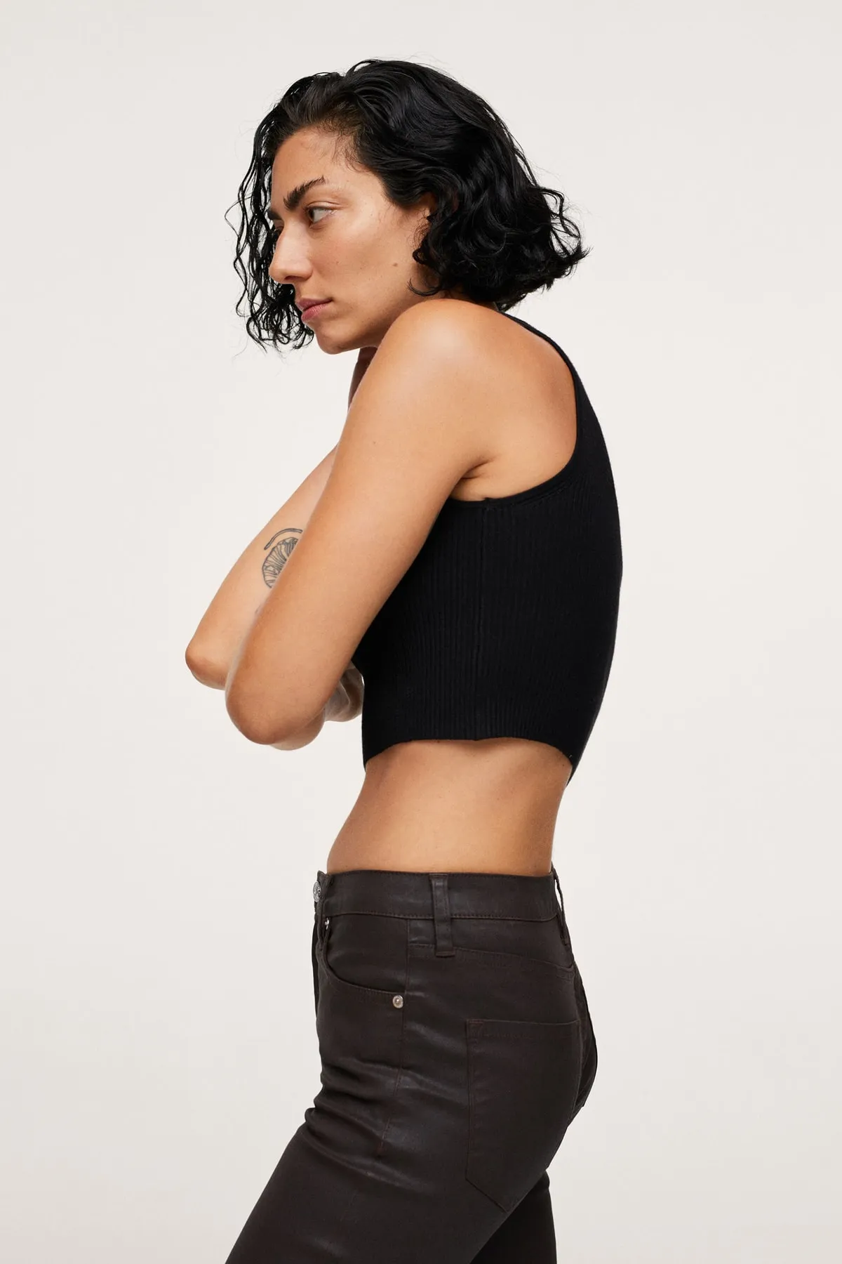 MANGO  Braune Damenjeans 17035905