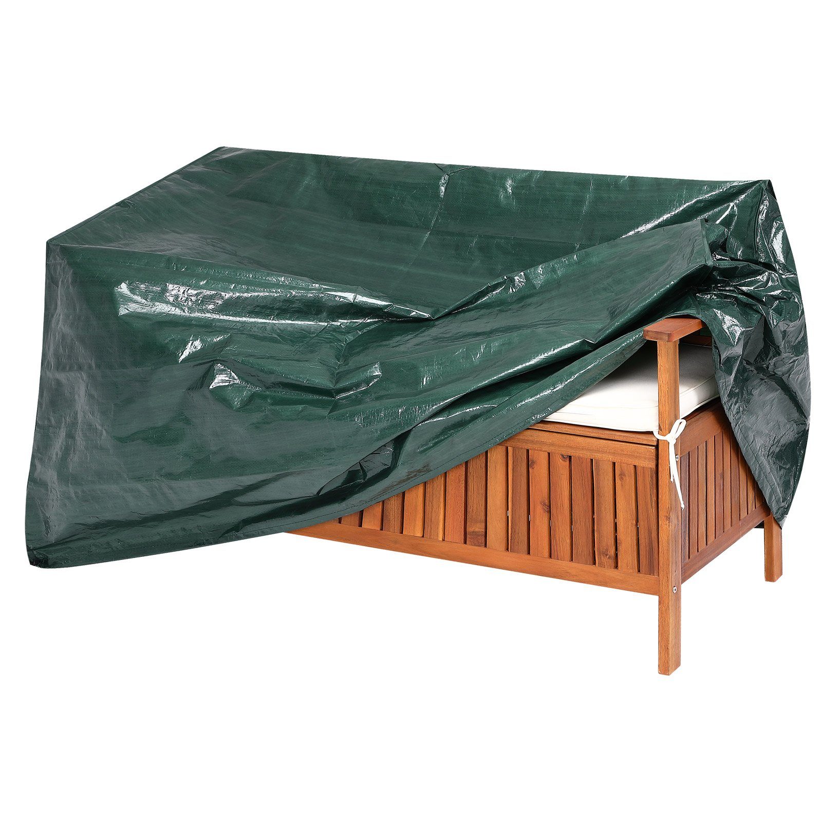 Kingsleeve Gartenmöbel-Schutzhülle Kingsleeve, Gartenmöbel Winterfest UV-beständig PE 135x66x88cm Garage Abdeckplane