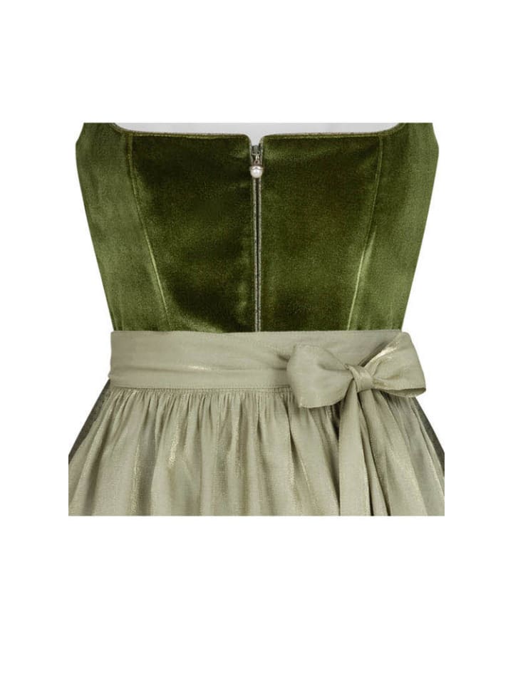 Nübler Midi Dirndl Kamila in Grün günstig kaufen