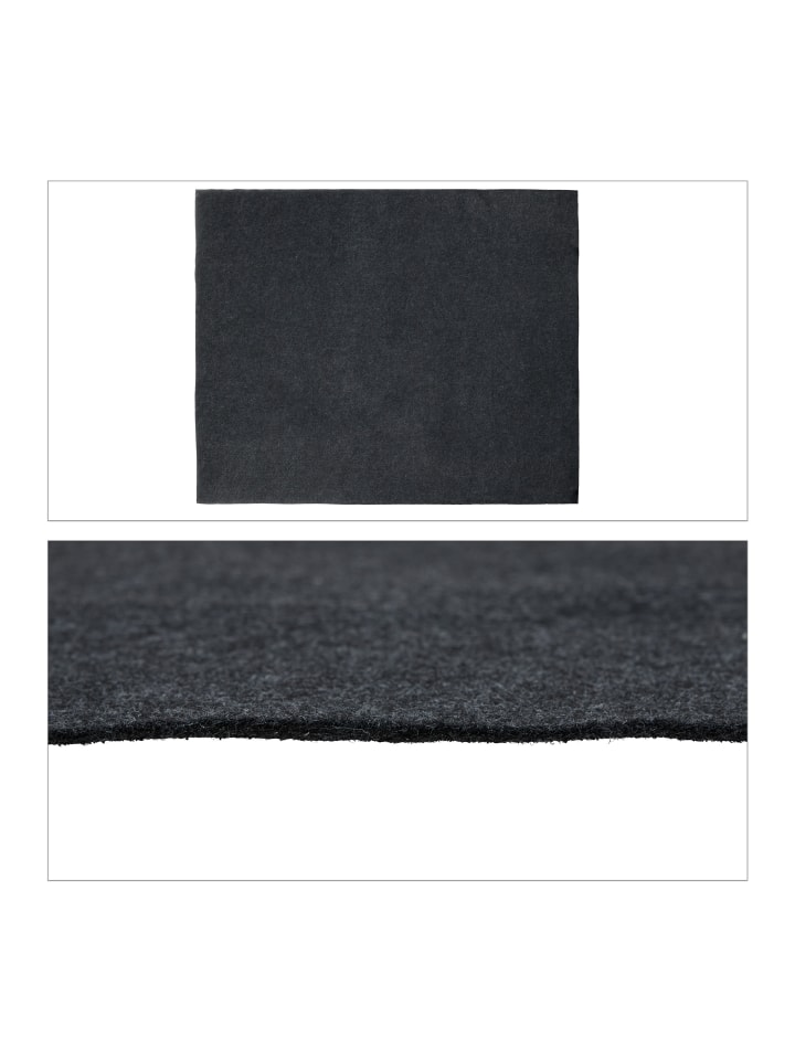 relaxdays Bodenschutzmatte in Anthrazit - (B)150 x (T)100 günstig kaufen onesize