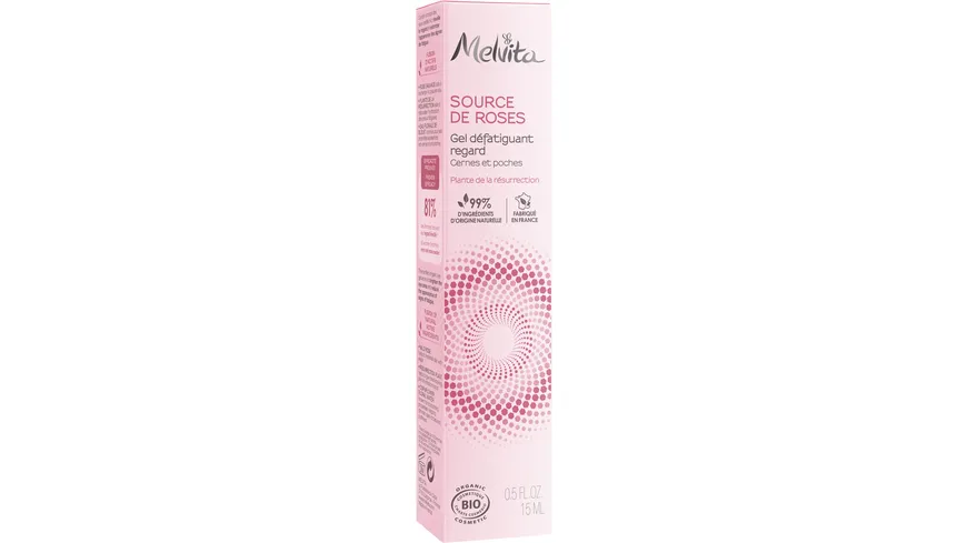 Melvita Gel Augen Source de Roses 15 ml
