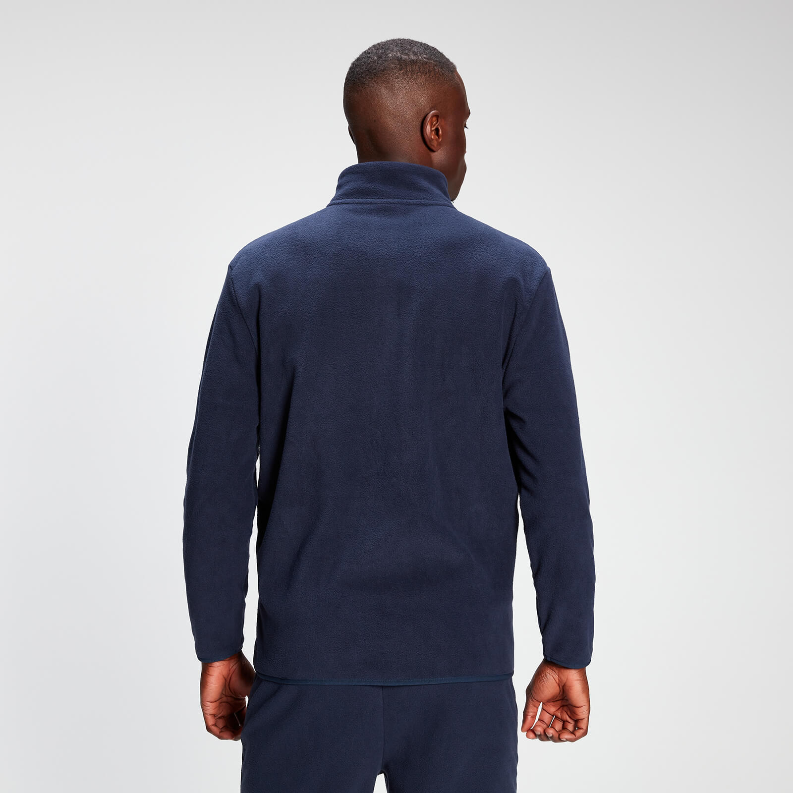 Polaire à fermeture éclair ¼ MP Rest Day pour hommes – Bleu marine