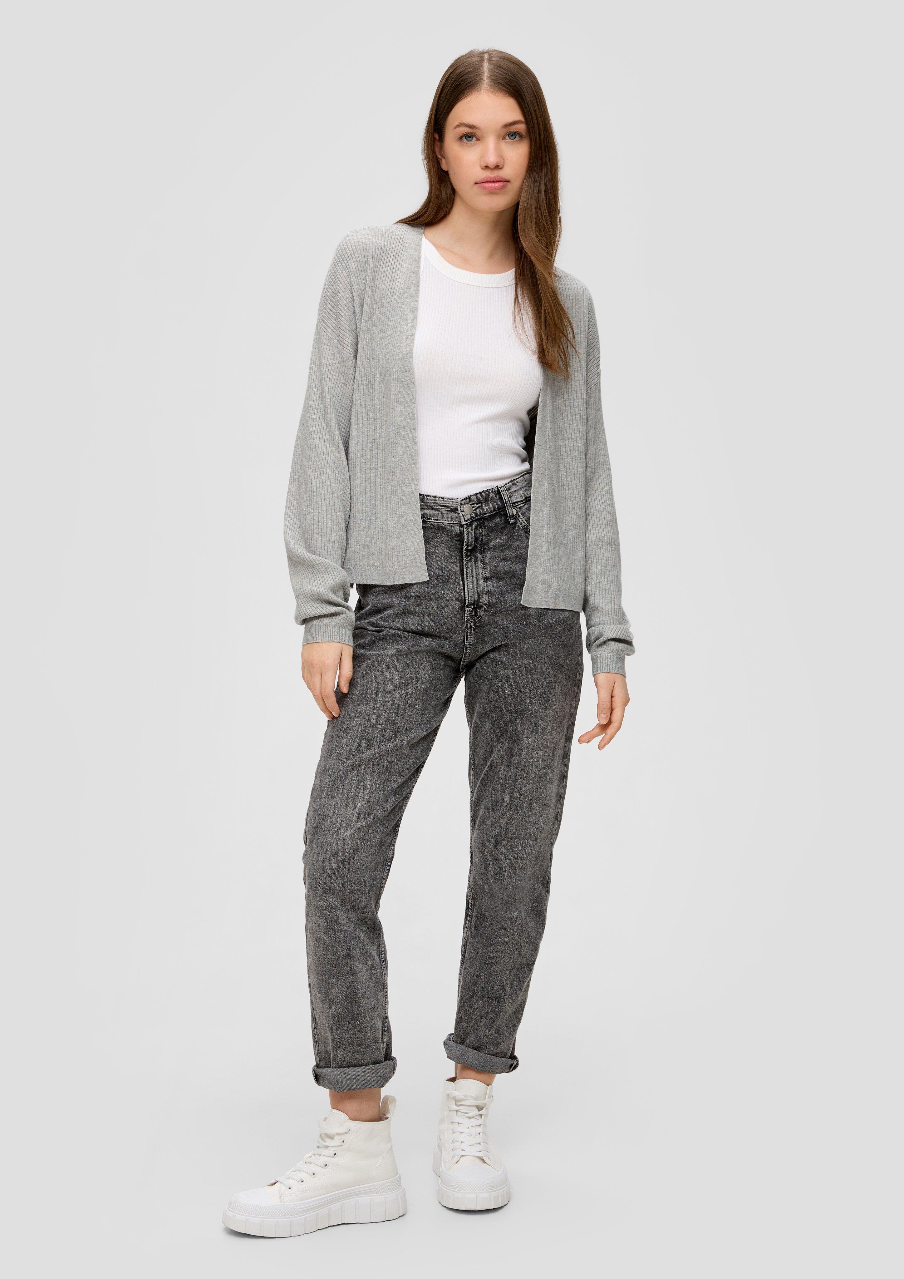 Rippstrick-Cardigan im Loose Fit  2144098-9400