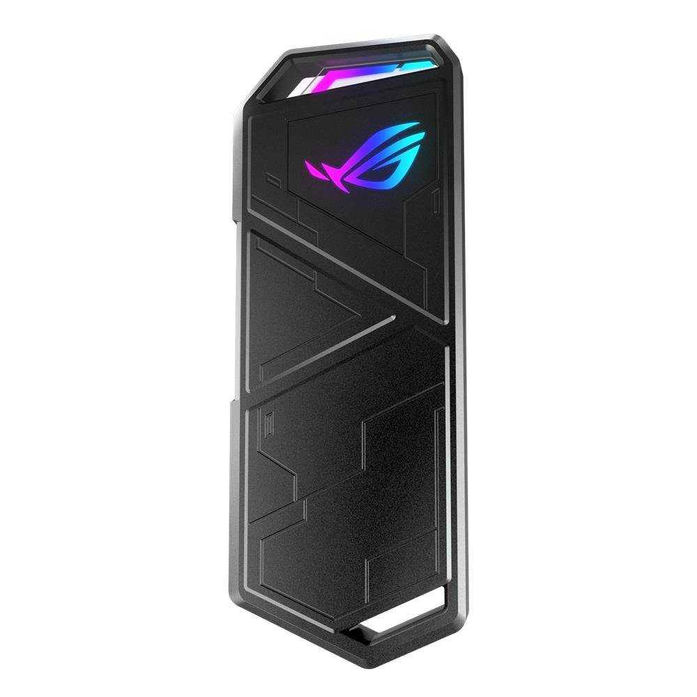 Asus ROG Strix Arion S500 externe Gaming-SSD, USB-C 3.2 Gen 2, NVMe DRAM 500GB 256-Bit AES NTI Backup Now EZ schwarz