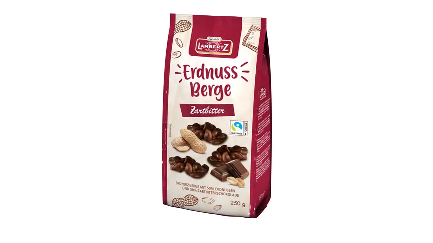 Henry Lambertz Erdnussberge Zartbitter 250 g