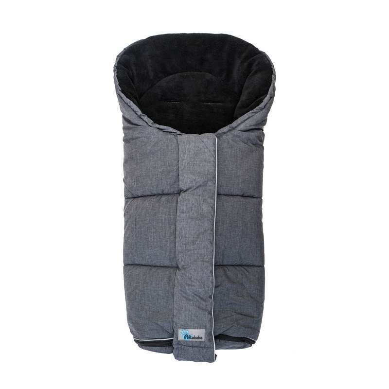Chancelière universelle gris chiné et noir Altabebe