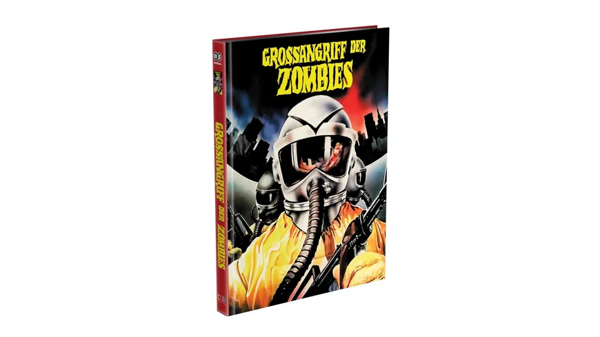 GROSSANGRIFF DER ZOMBIES - 4-Disc Mediabook - Cover A - Limited Edition - Uncut  (Blu-ray + DVD + Bonus-DVD + Soundtrack CD)
