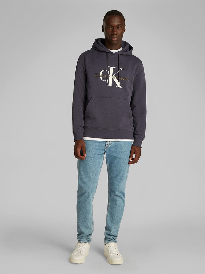 CALVIN KLEIN JEANS Hoodie in Anthrazit günstig kaufen